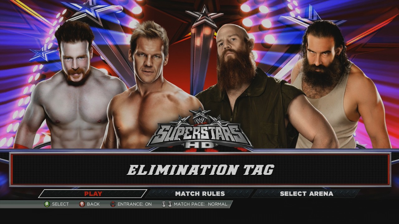 WWE 2K15: SHEAMUS & CHRIS JERICHO VS. THE WYATT FAMILY - ELIMINATION TAG | GAMEPLAY