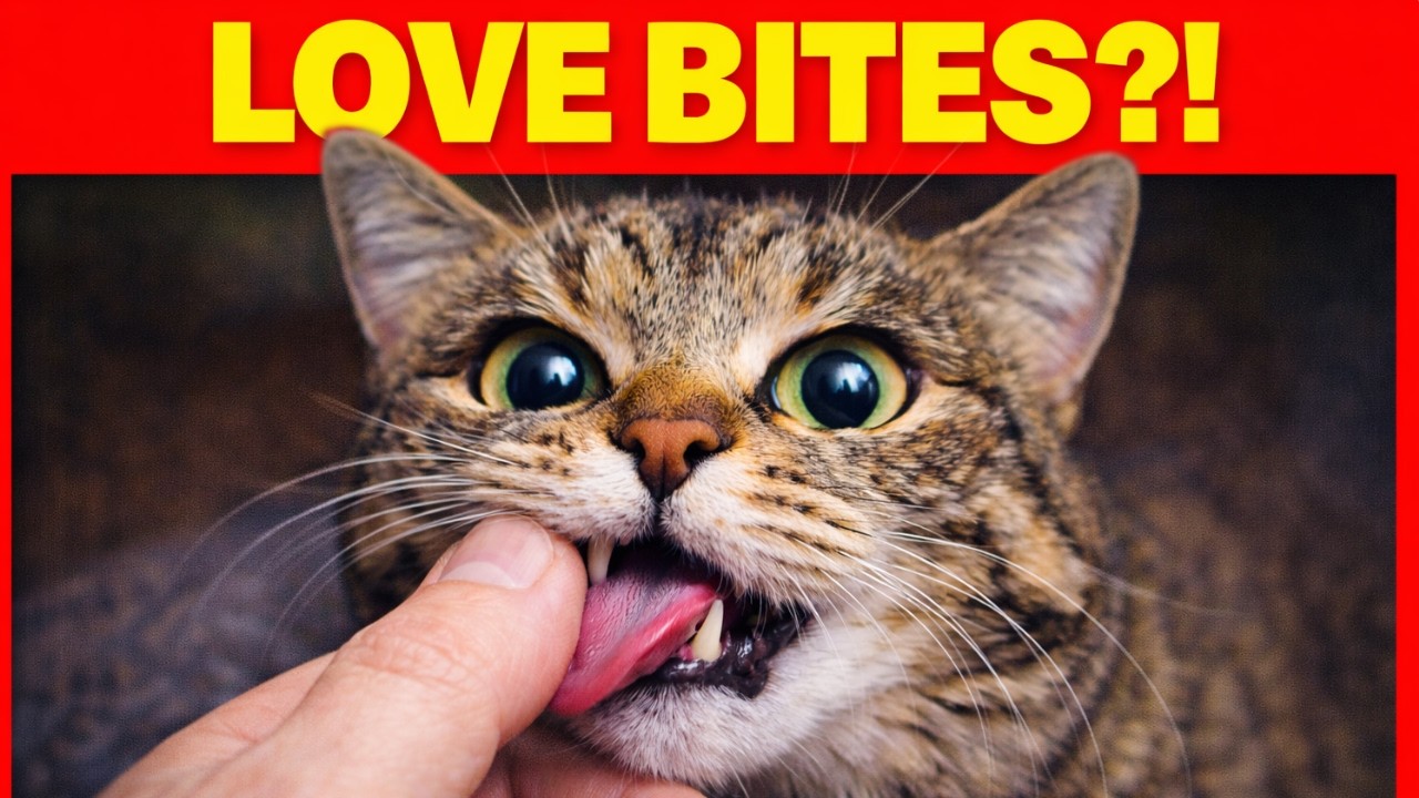 Why Your Cat Bites You Gently (Love Bites Explained)