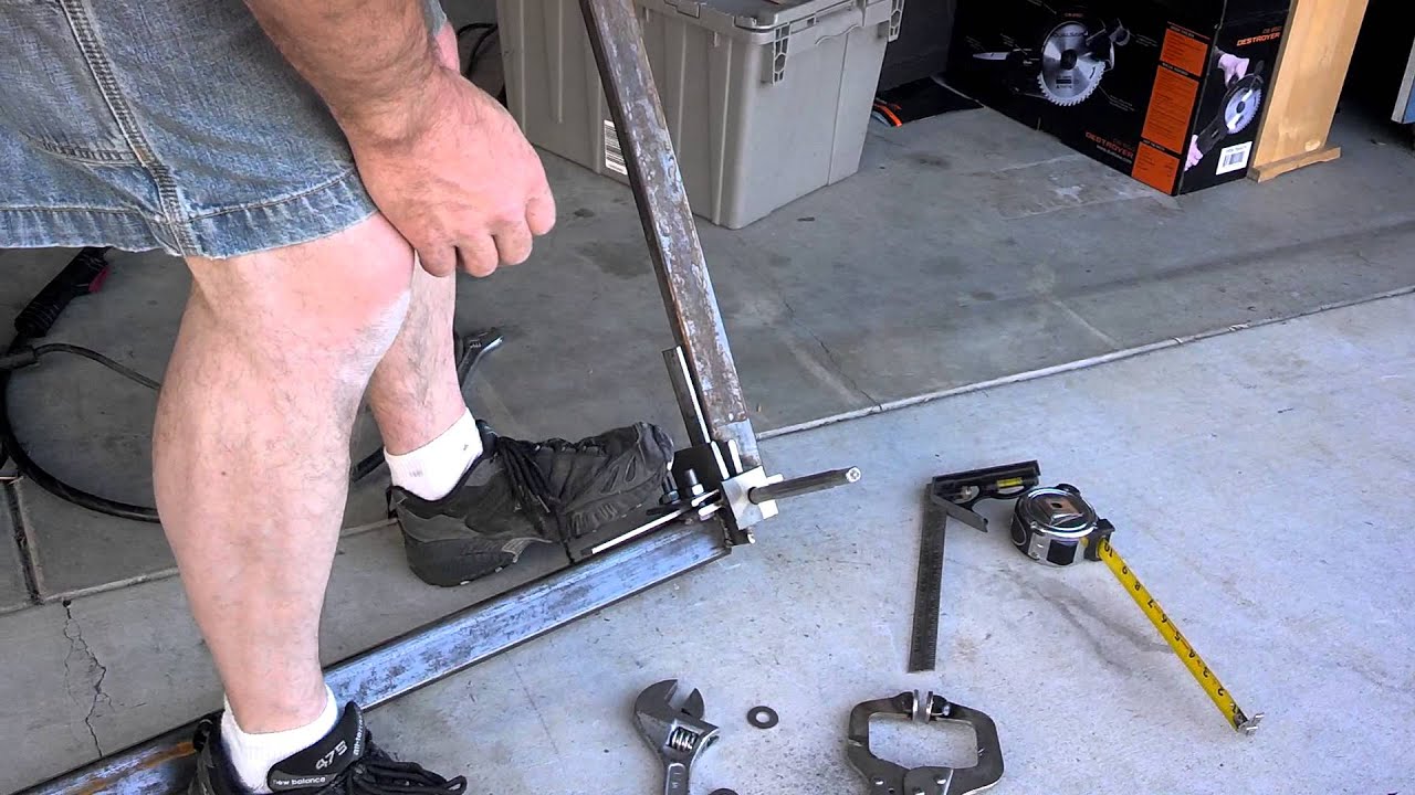 DIY Flat bar Bender