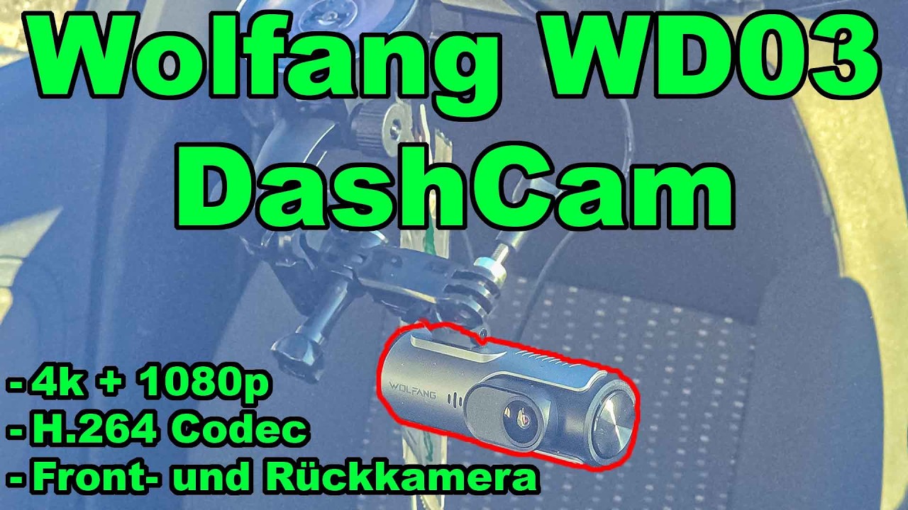 TEST - Wolfang WD03 DashCam - Lohnt sich der Kauf? #wolfang #dashcam