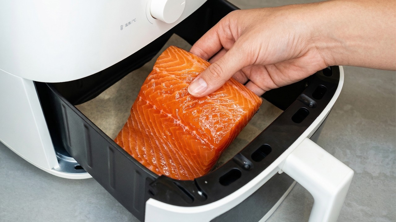 Лосось в аэрогриле ВМЕСТО духовки | Вы будете удивлены!