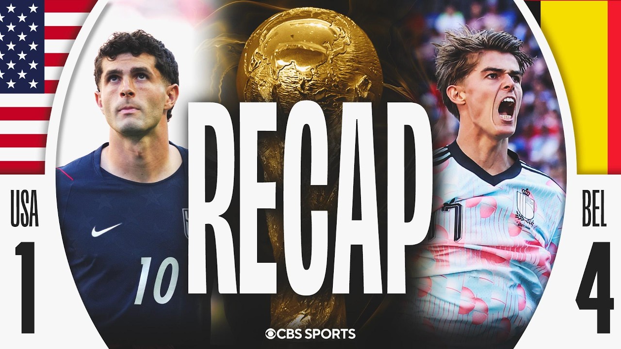 2026 FIFA World Cup: Belgium dominates USA, advance to quarterfinal vs. Spain