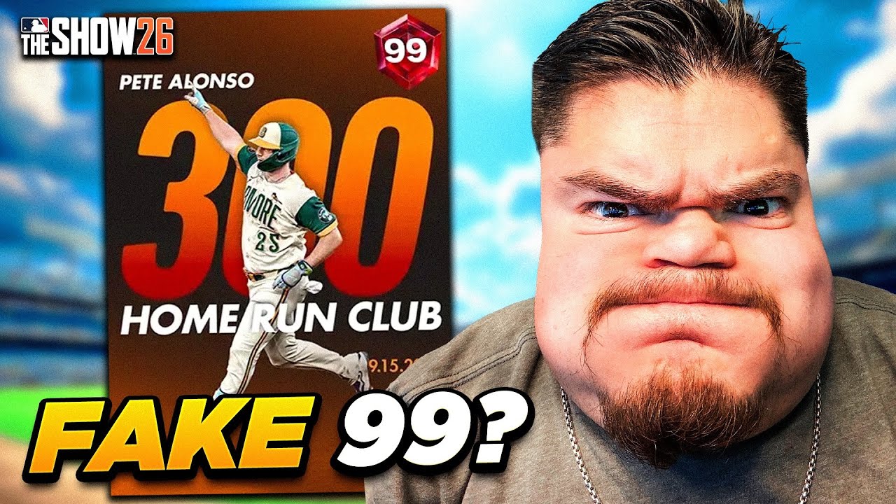 Пит Алонсо &mdash; это ФЕЙКОВЫЕ 99 в MLB The Show 26.