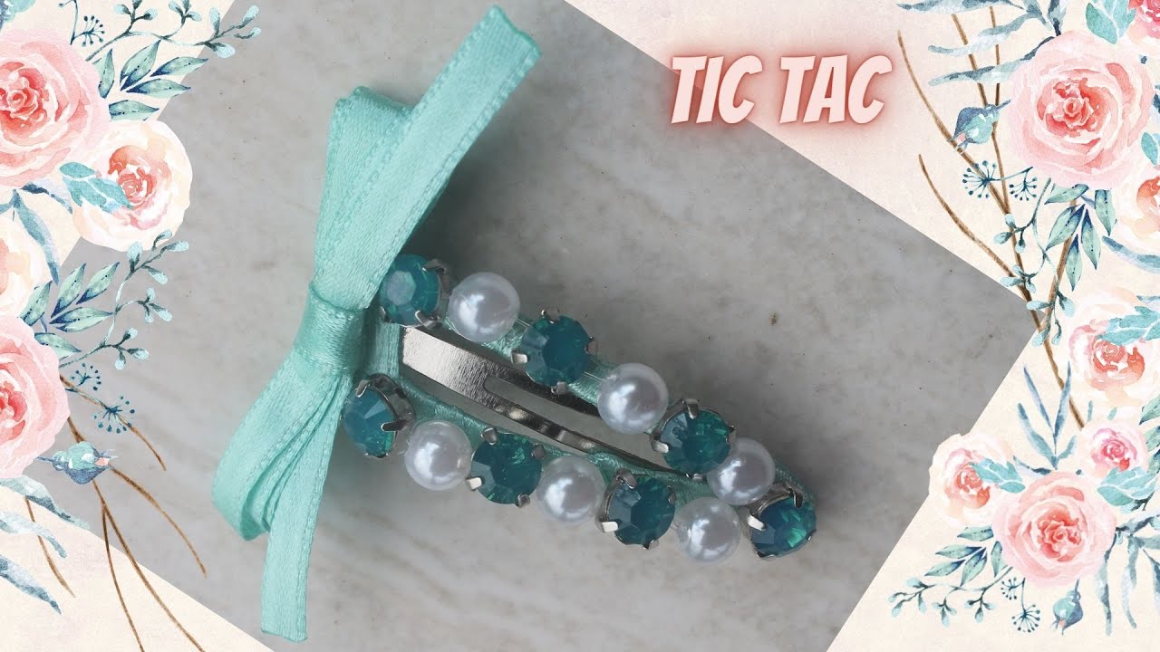 Artesanato passo a passo: Tic tac bordado 🤗(simples fácil e lucrativo)