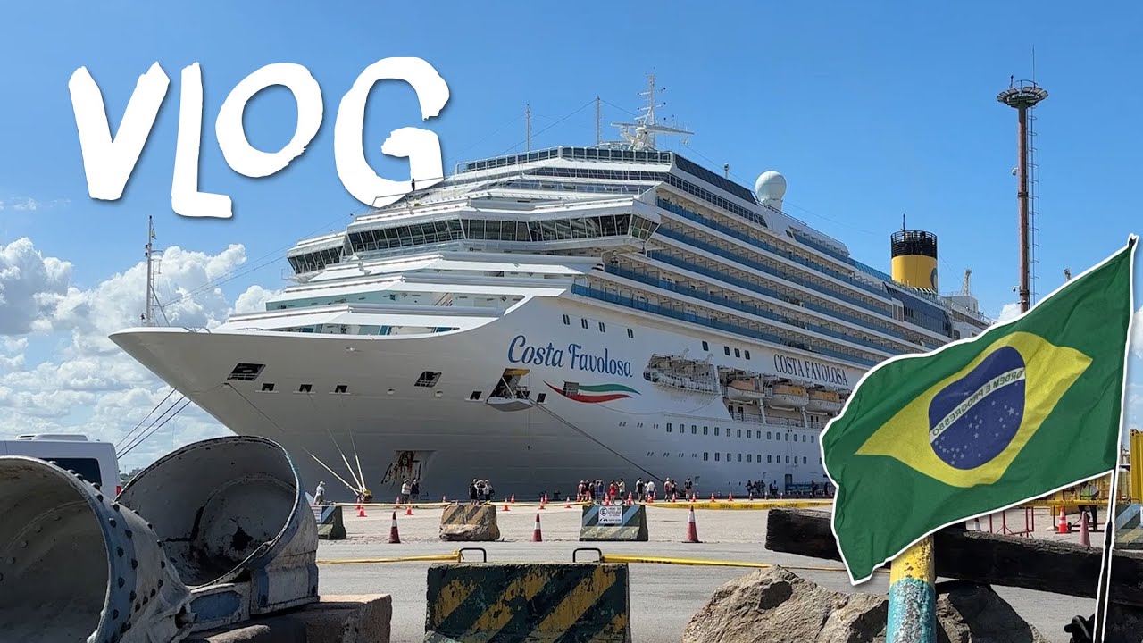 8 DIAS en el CRUCERO COSTA FAVOLOSA | vlog ♡