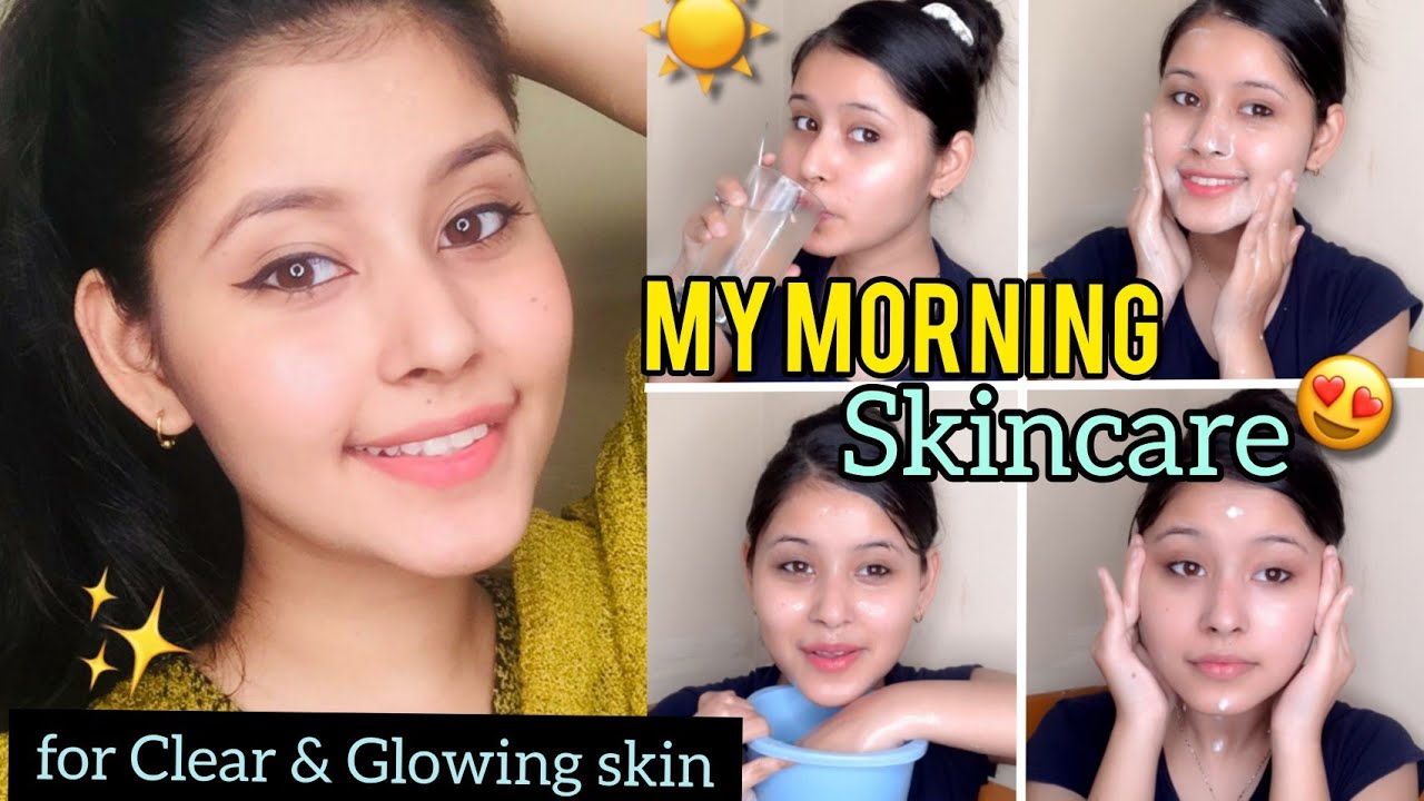 My Morning Skincare Routine💕 |for HEALTH & GLOWING✨ | Secret To Glow | TEENAGER Skincare 2021