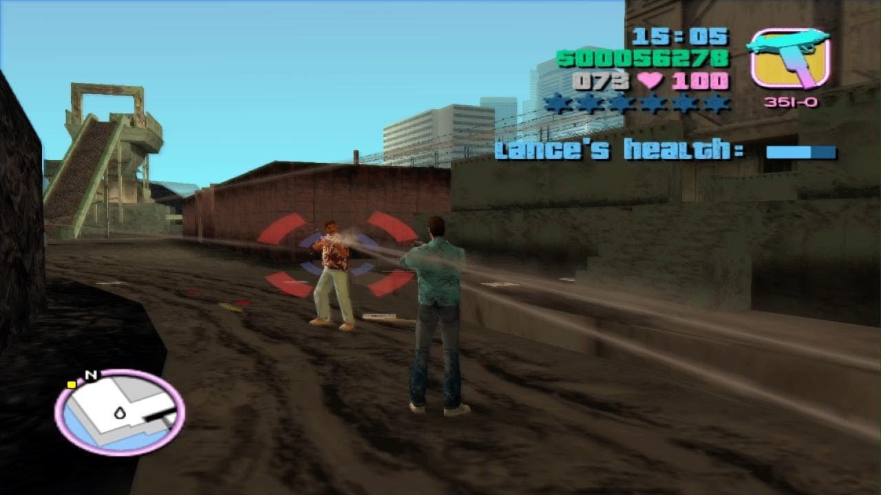 Grand Theft Auto: Vice City gameplay Go save Lance Vance