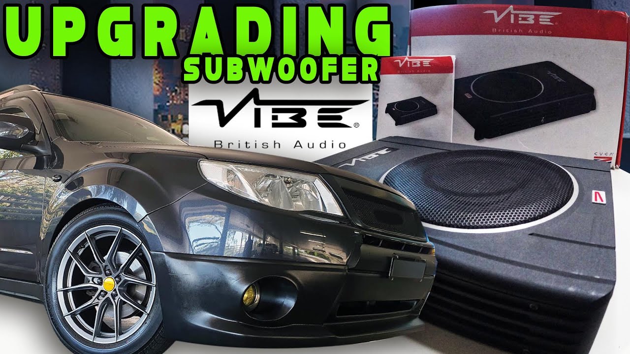 Installing underseat subwoofer / Vibe British Audio / Subaru Forester  Sh / DIY / how to V196