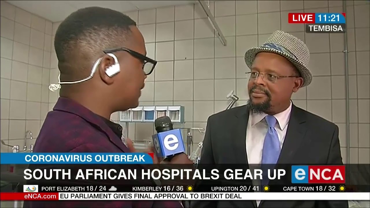South African hospitals prepare for coronavirus
