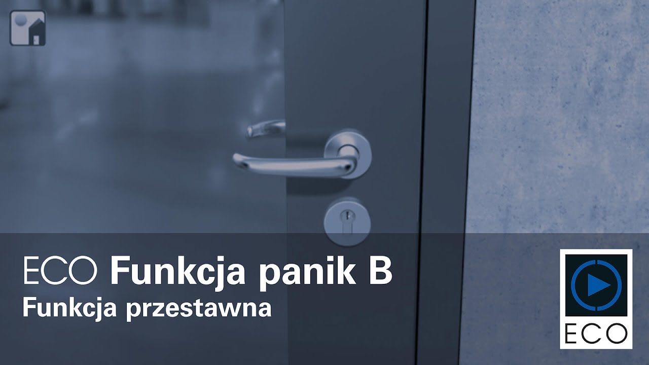 ECO Funkcja panik B (Funkcja przestawna)