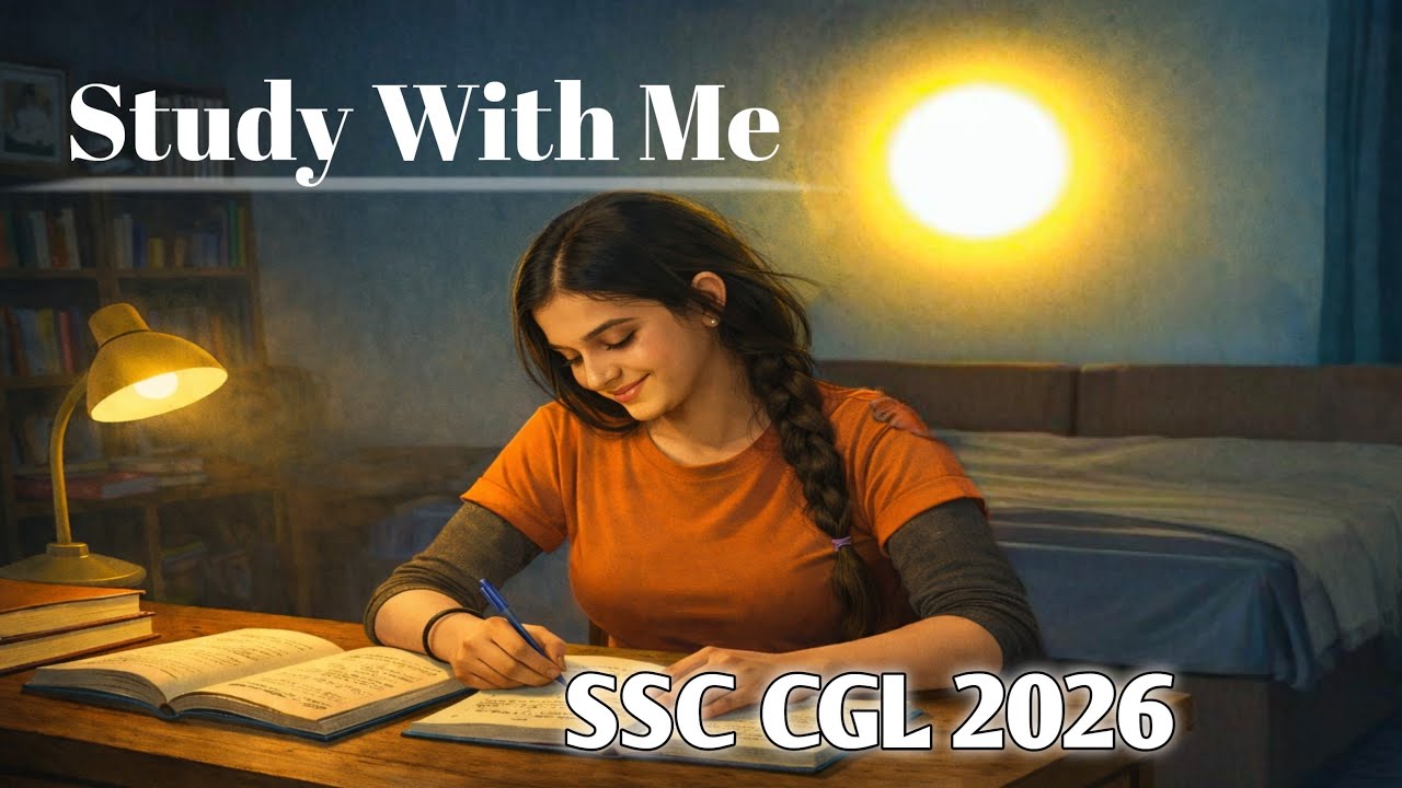 15 Feb 2026 Study With Me Live 🔴 SSC CGL
