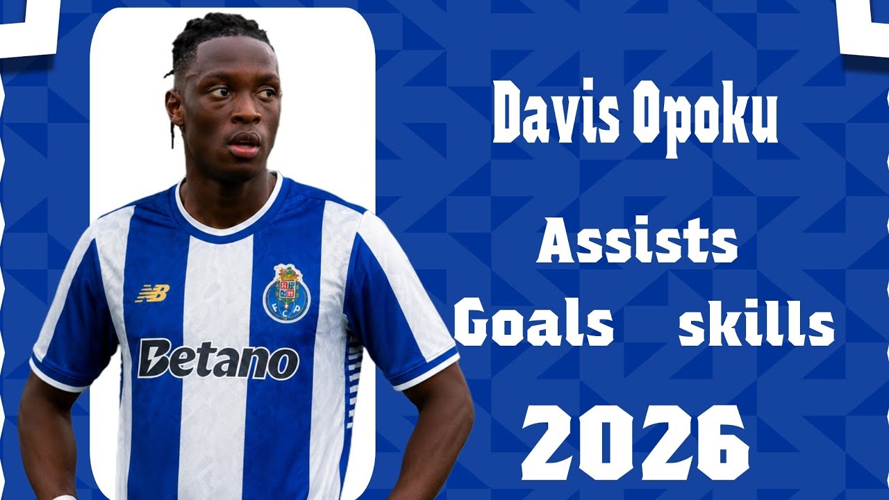 Davis Opoku Welcome to FC Porto 2026 Best Skills, Goals & Assists