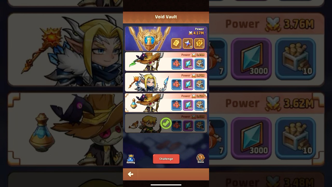 Trial Hall : Void Vault 6-2 Team Hit & Run #topheroes #gameplay #review #mobilegame