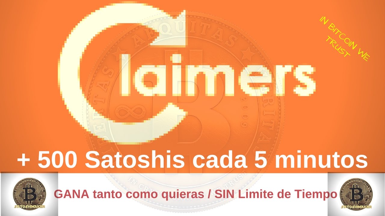 CLAIMERS GANA BITCOIN con LA MEJOR FAUCET 2017 PAGOS INSTANTANEOS