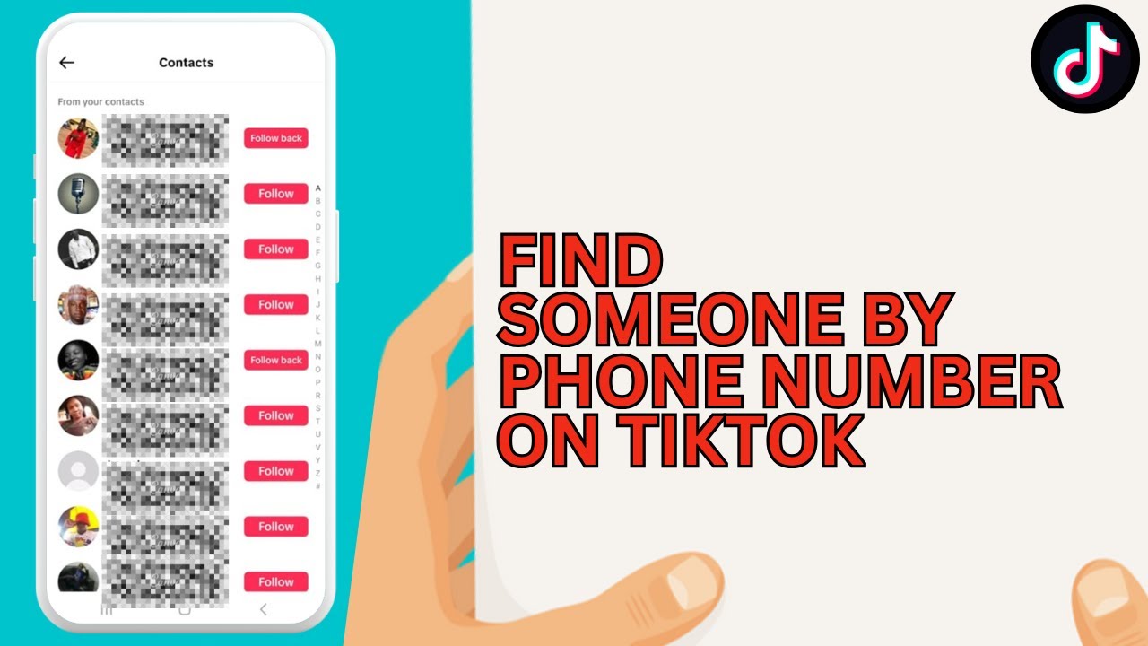 Как найти человека по номеру телефона в TikTok