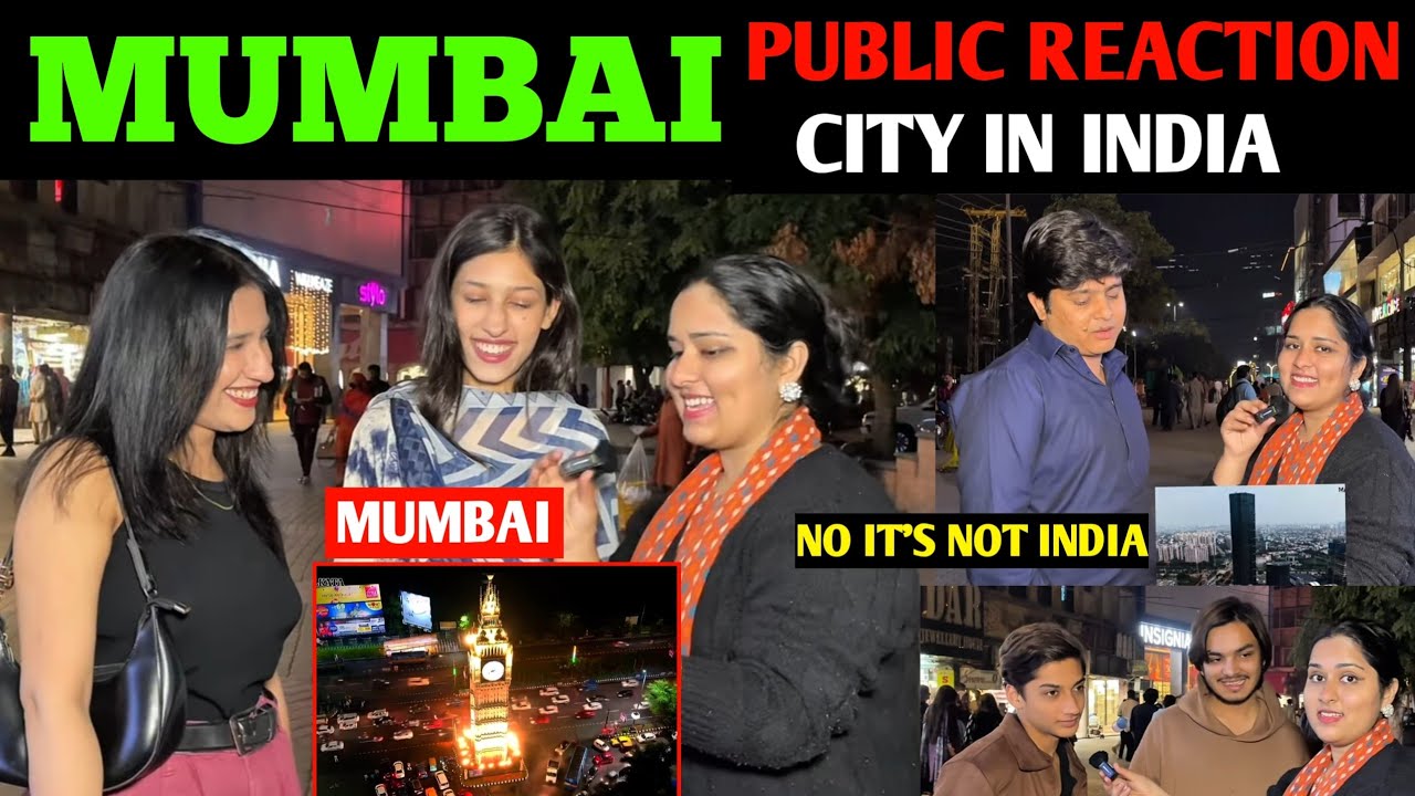 MUMBAI The City Of Dreams | PAKISTANI 🇵🇰 public reaction on INDIAN🇮🇳 | Shocking Answers