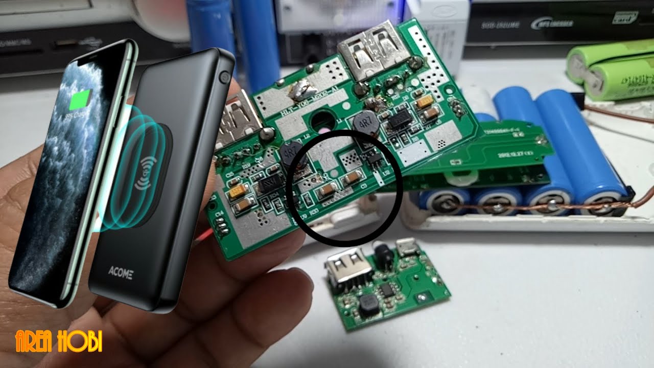 KERUSAKAN POWER BANK MATI TOTAL
