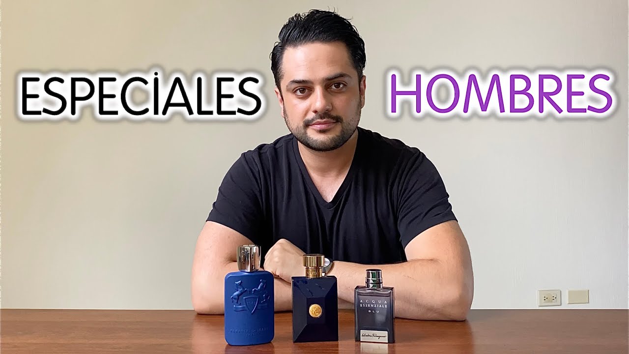 Top 3 fragancias especiales para hombre