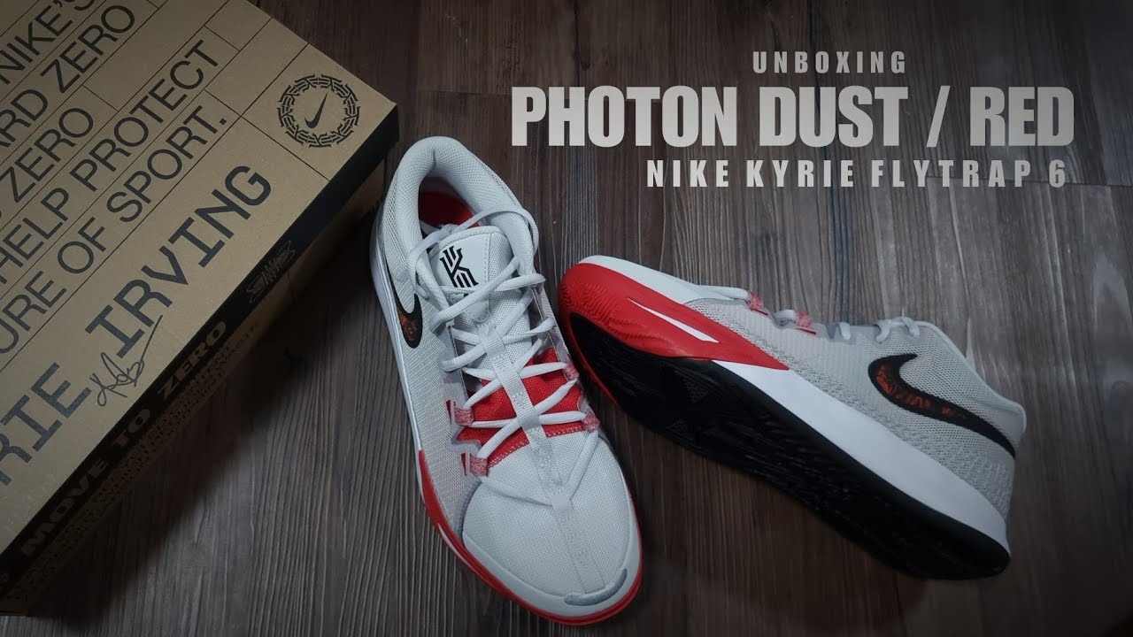 UNBOXING PHOTON DUST RED 2022 Nike Kyrie Flytrap 6