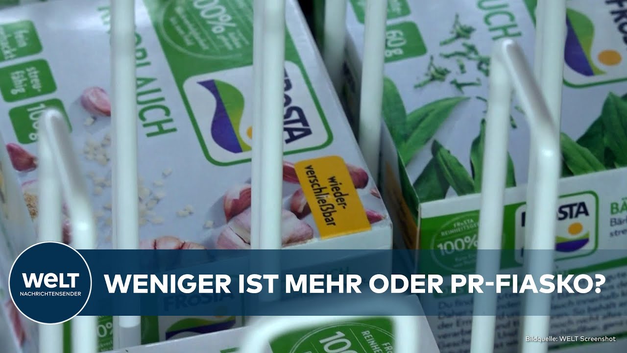 FROSTA SCHOCKT VERBRAUCHER: F&uuml;llmengen-Debakel - Weniger Inhalt, aber warum eigentlich?