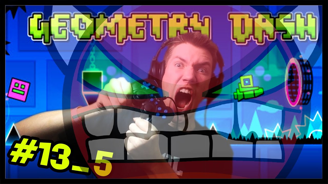 Geometry Dash #13_5 | KRAZÍKOVA RULETA! [666] | SK Let's play | facecam | HD 60FPS