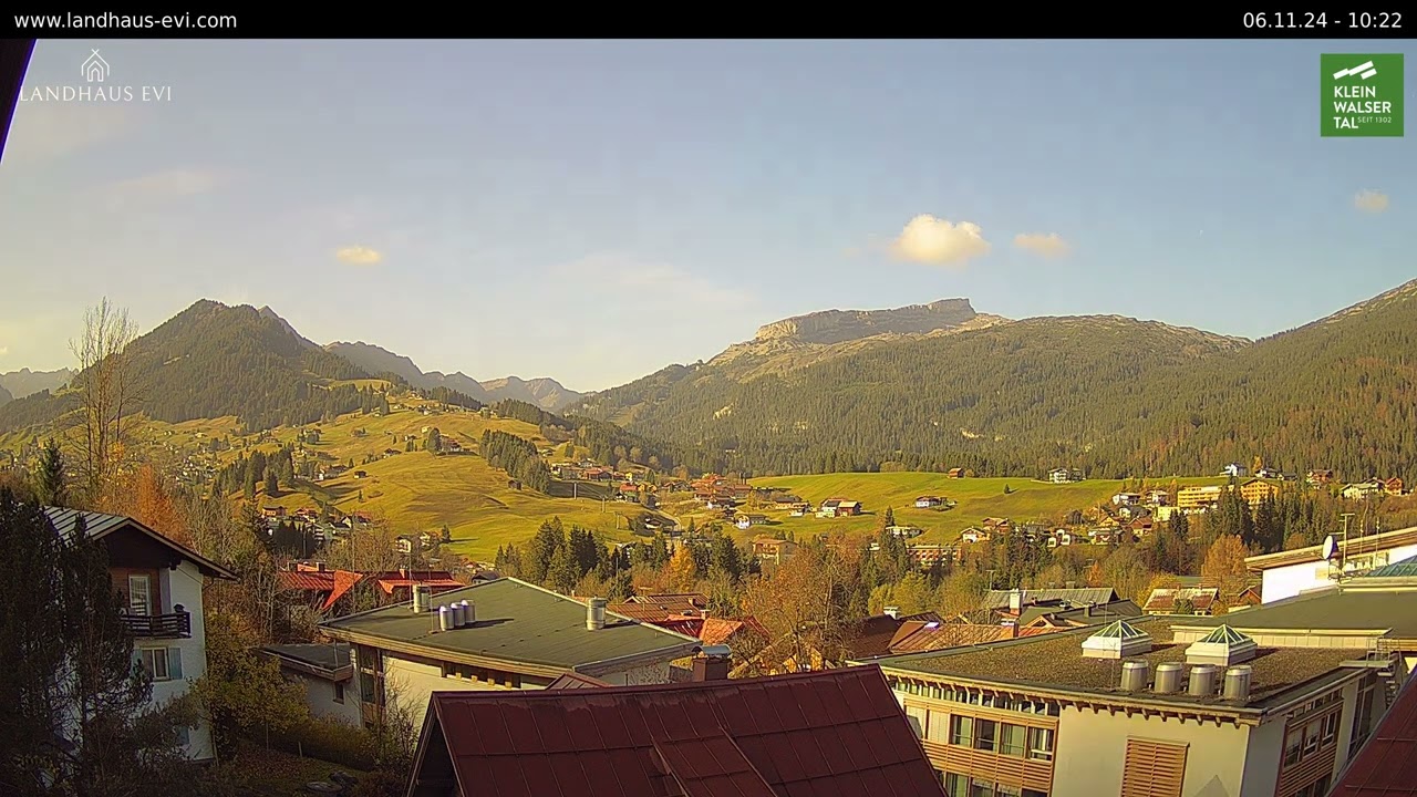 06.11.24 - Blick auf den Ifen - Landhaus Evi, Riezlern/Kleinwalsertal
