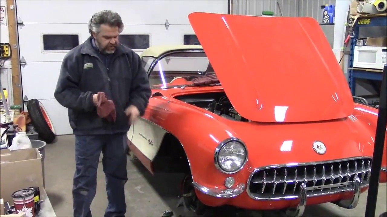 Проект Chevrolet Corvette 1957 года, начало проверки, lastchanceautorestore.com