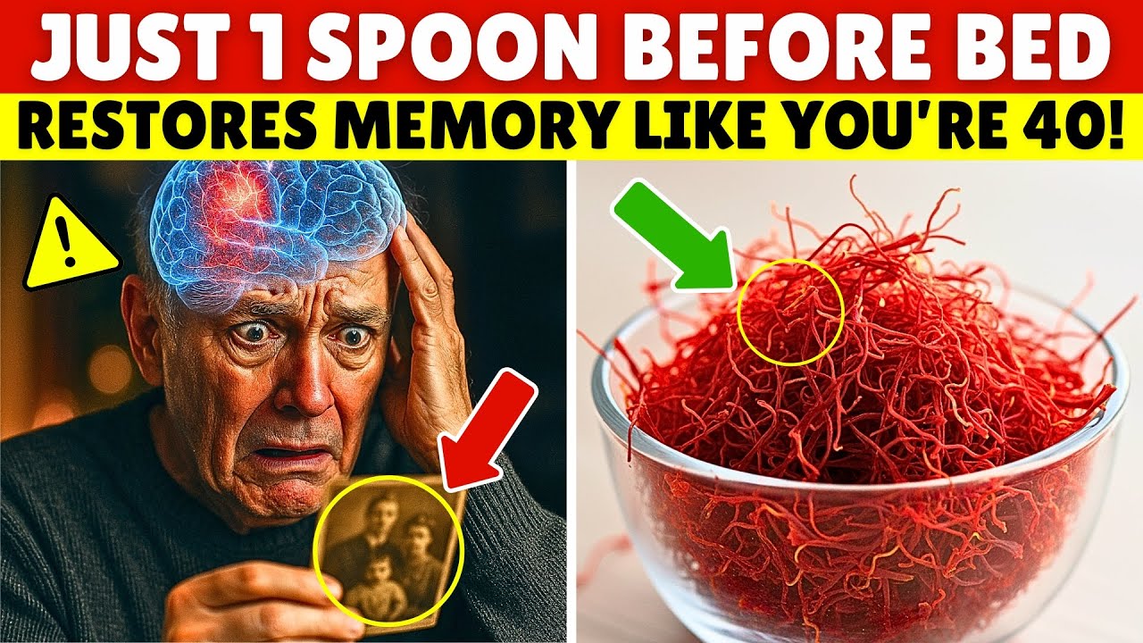 SENIORS, This Food STOPS Dementia & RESTORES Memory Like You're 40 Again! | Senior Health Tips