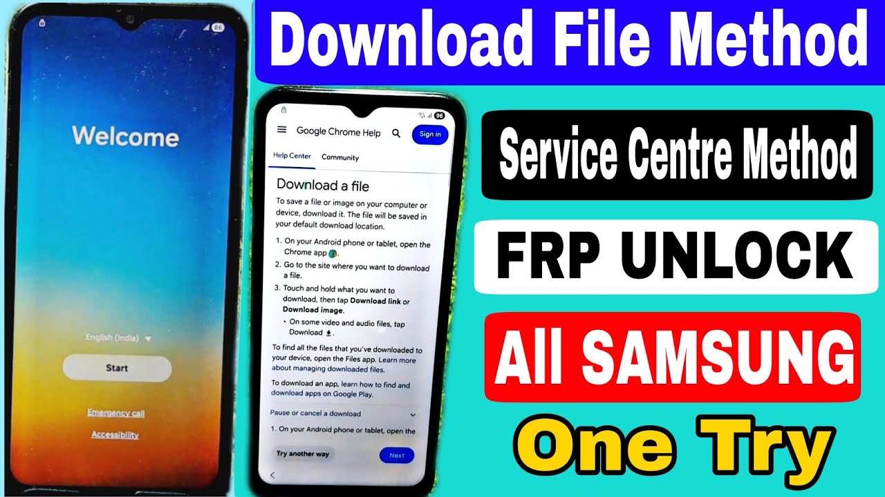 Скачать файл, включить✅Новый метод обхода FRP Samsung 2026 Android 14/15/16 | Включение с помощью...