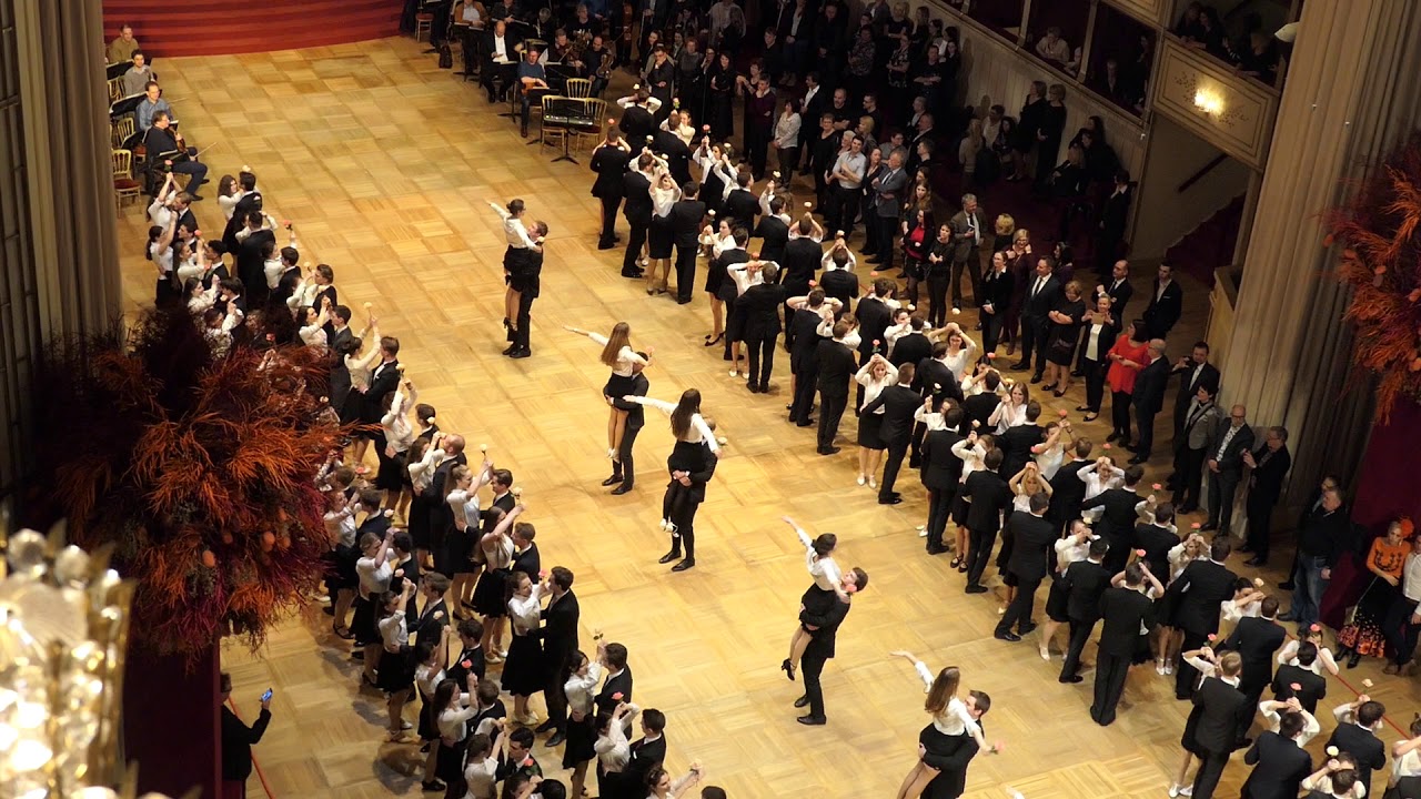Wiener Opernball 2019, Generalprobe, Balleröffnung komplett I
