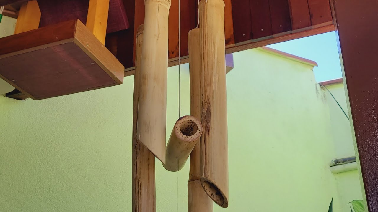 Como fazer sino do vento usando Bambu