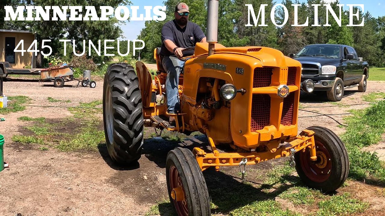 Minneapolis Moline 445 Tune up