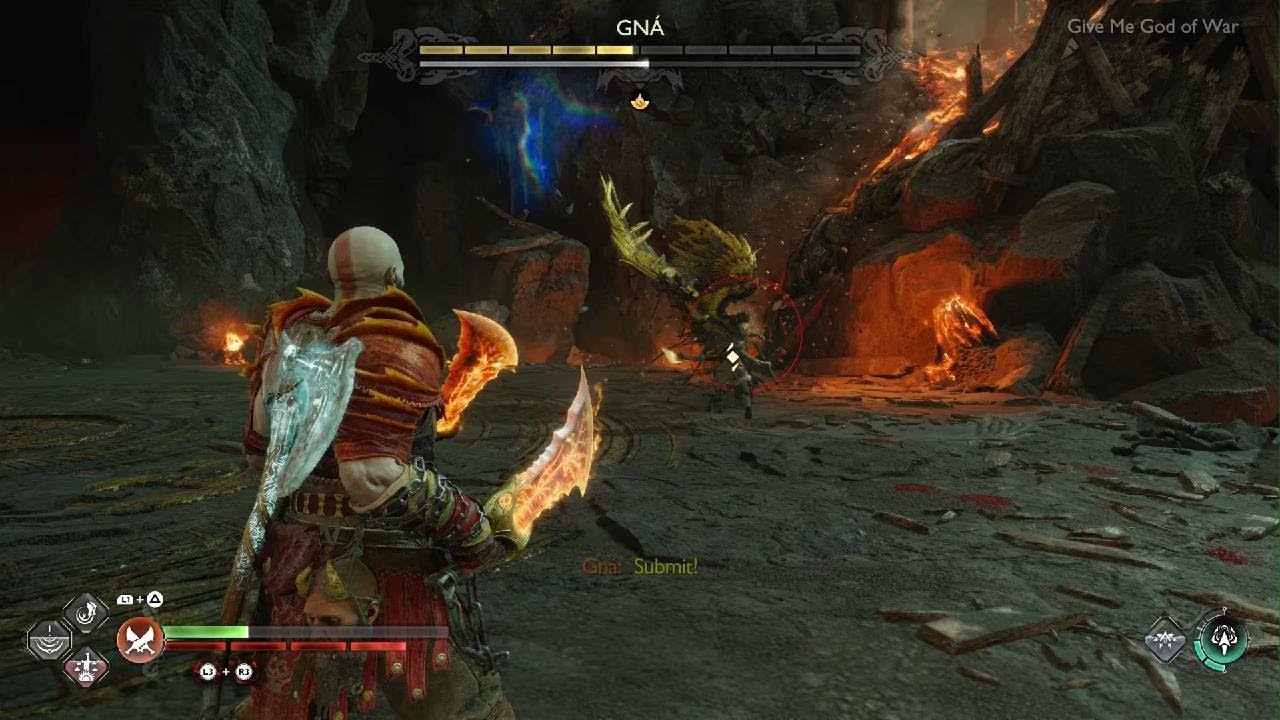 God of War Ragnarök | Valkyrie Queen Gna boss fight GMGOW difficulty
