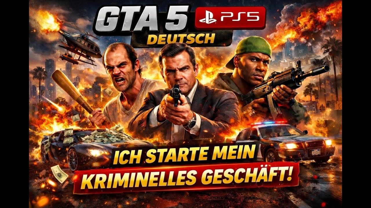 GTA V | Grand Theft Auto V🎮 GTA RP • Missionen • Chaos • Fun ⭐ Beste 1% zu 100%