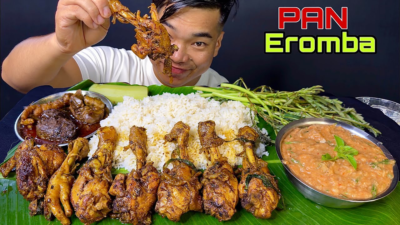 PAN EROMBA & YEN THONGBA🔥// TRADITIONAL MANIPURI DISHES||