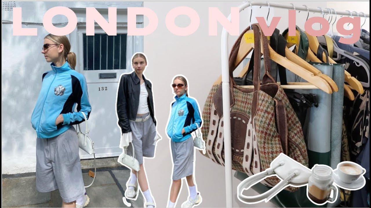 LONDON VLOG :) a weekend of thrifting, vintage shopping, cafes & markets
