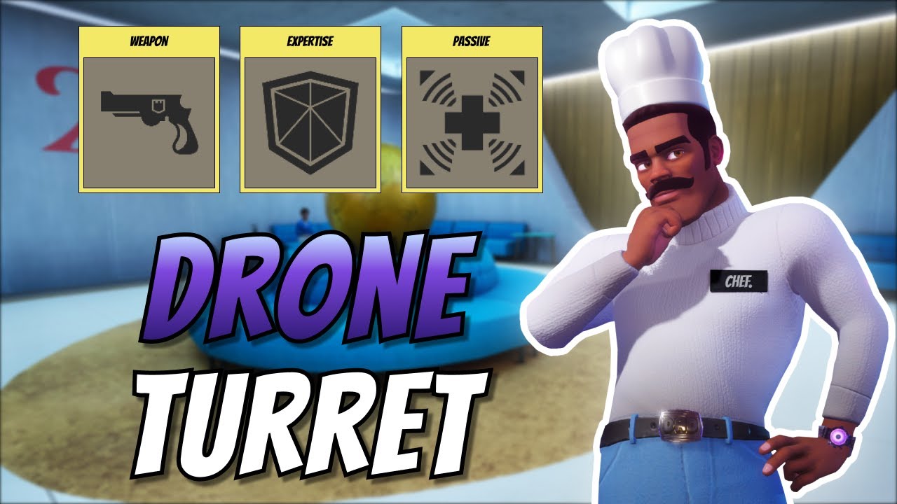 The DRONE tells my TURRET where to aim | Chavez Solo Gameplay Deceive Inc