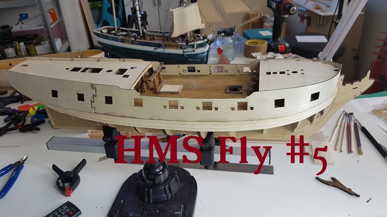 HMS Fly #5 Schanz und die Oberdecks