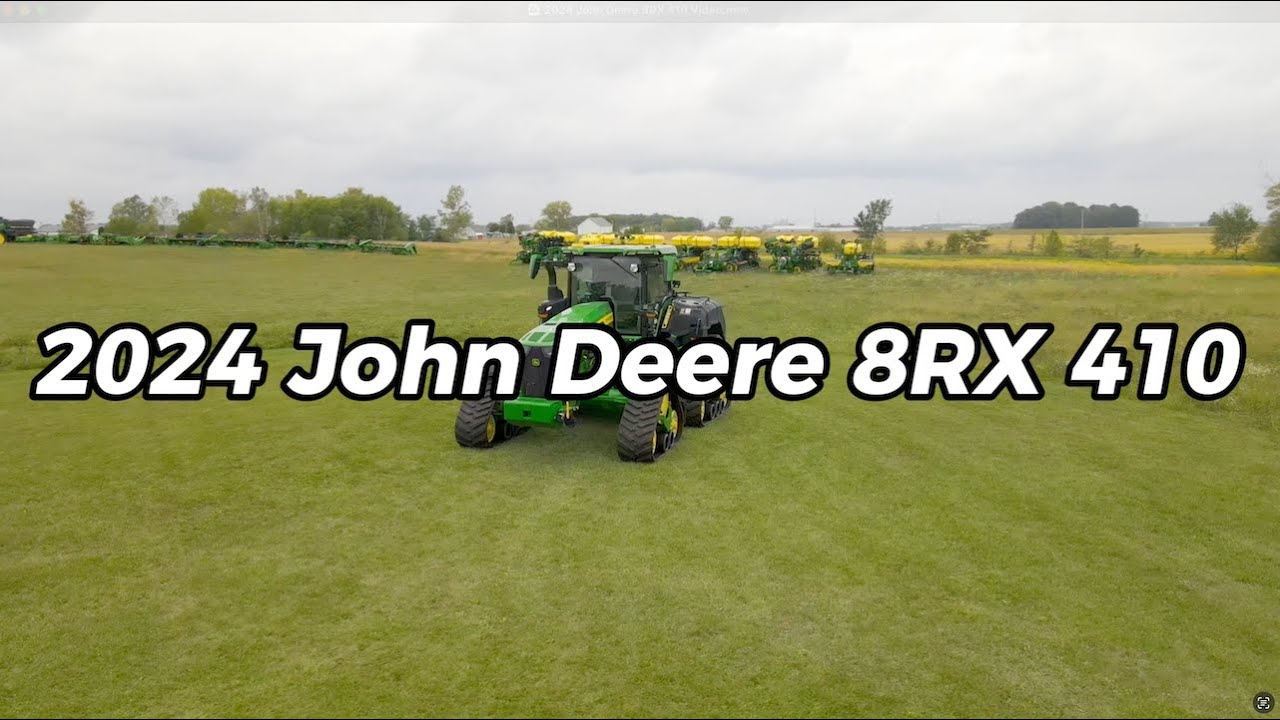 Used 2024 John Deere 8RX 410 Track Tractor (P261068)