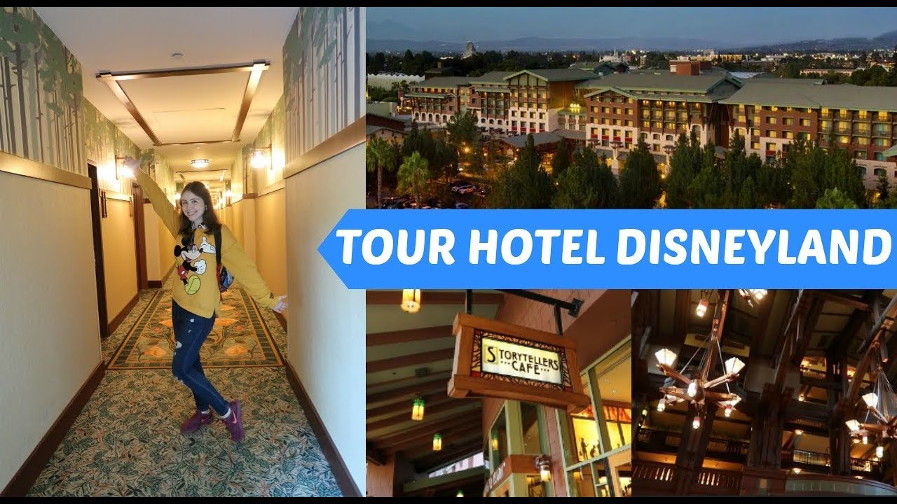 RECORRIDO HOTEL GRAND CALIFORNIAN EN DISNEYLAND