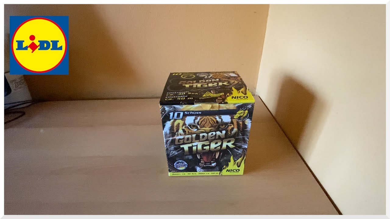 NICO GOLDEN TIGER BATTERIE NEUHEIT 2024 LIDL
