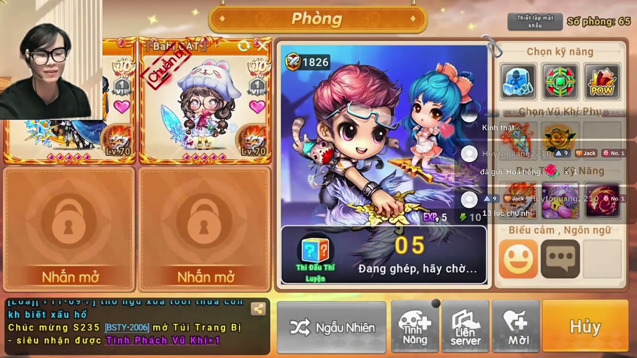 Gunny Origin: Thí luyện tấu hài s206 Babi Cat vs Bi Con 