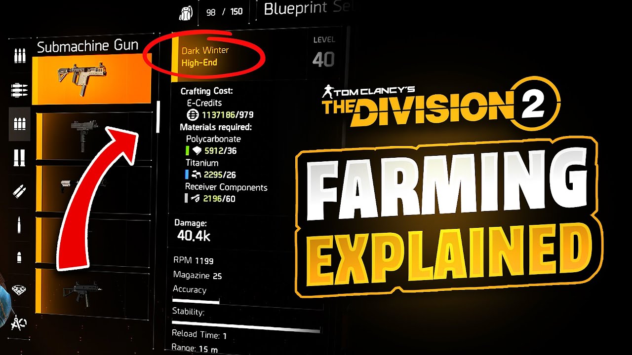 The Division 2: How To Get DZ EXCLUSIVE & Other Rare Blueprints!