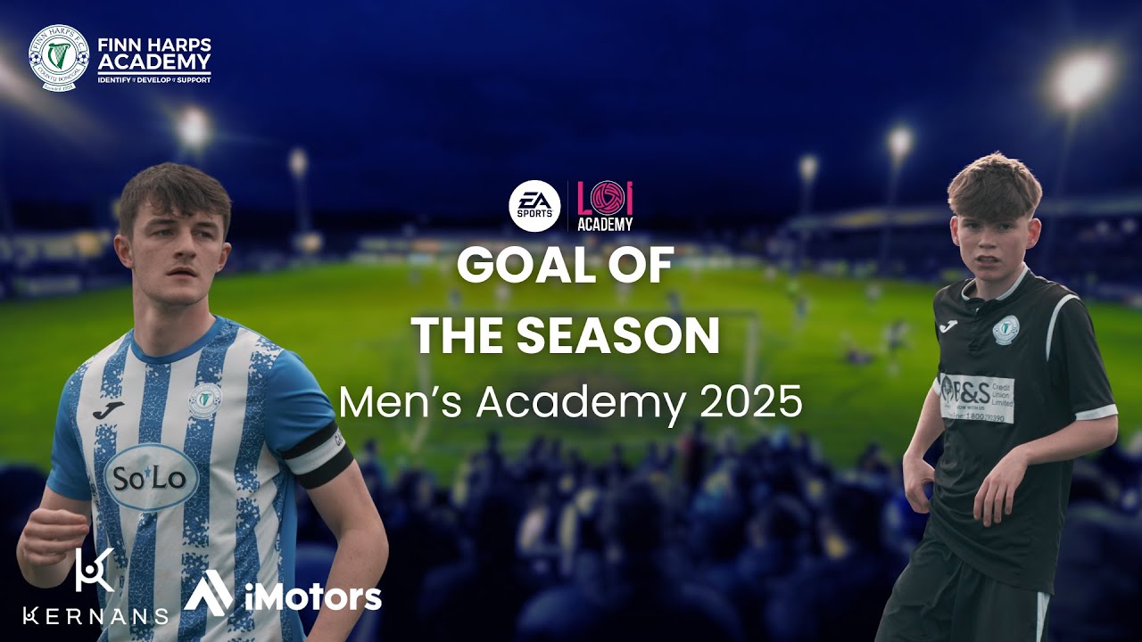 Finn Harps Academy Men's Goal of the Season Nominations | 2025