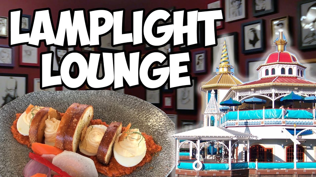 Lamplight Lounge - Food Review + Tour (SECRET ROOM!)