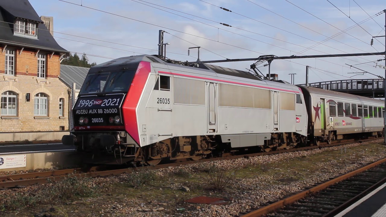 Train Adieu BB26000 en Normandie
