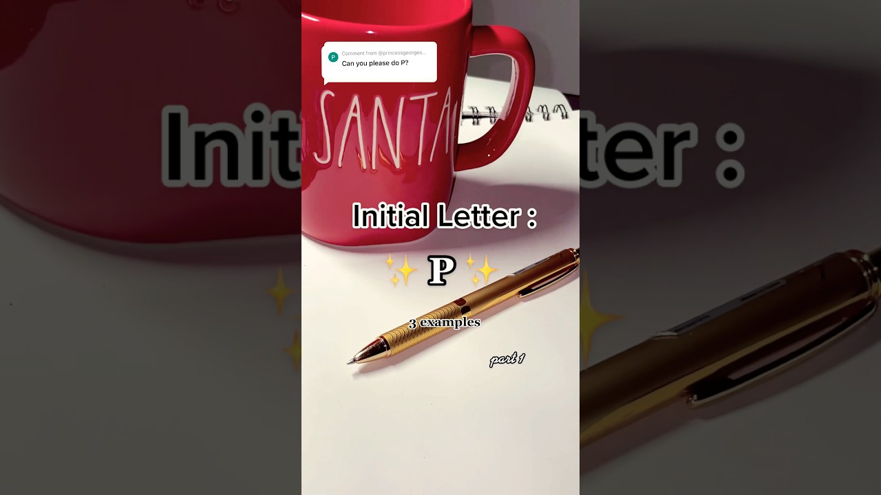 Signature Style Ideas | Handwritten Letter &ldquo;P&rdquo; #signature #howto #logo #handwriting #easy #art