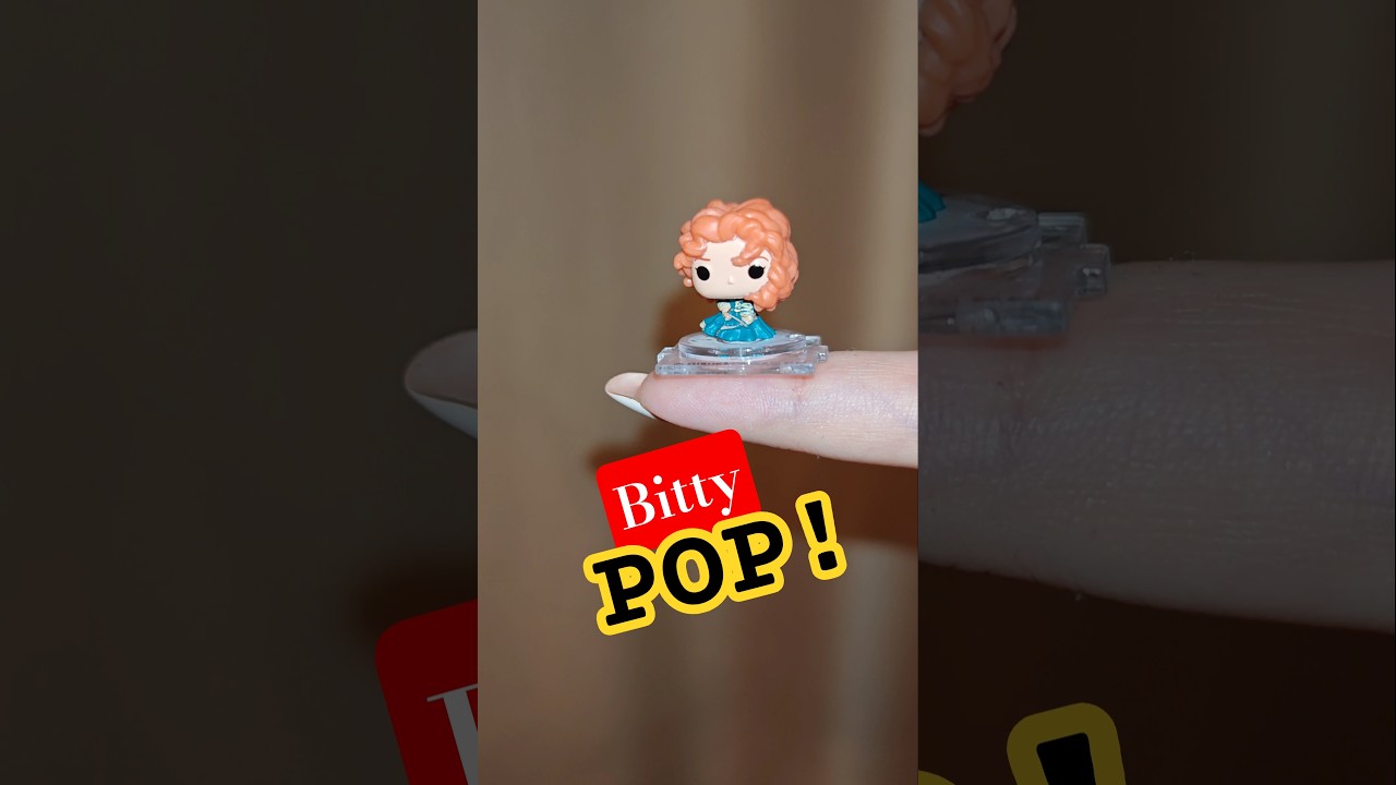 Самая маленькая Funko в Bitty Pop! Мерида #nyafakey #merida #disney #фанкопоп #unboxing #funkopop