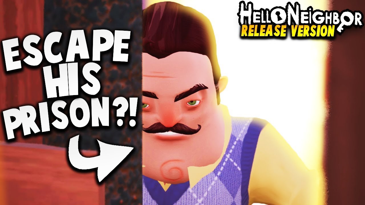 ВЫ НИКОГДА НЕ ПОВЕРИТЕ, КАК МЫ СБЕЖАЛИ ИЗ СОСЕДСКОЙ ТЮРЬМЫ! | Hello Neighbor Полная версия (АКТ 2)