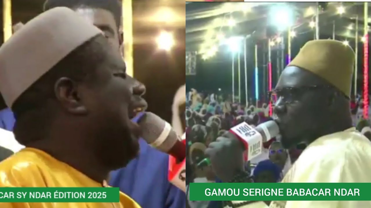 🔴TEMPS FORT GAMOU NDAR SERIGNE BABACAR SY 2025 SAM MBOUP BABACAR KASSÉ, SERIGNE MANSOUR SY DJAMIL